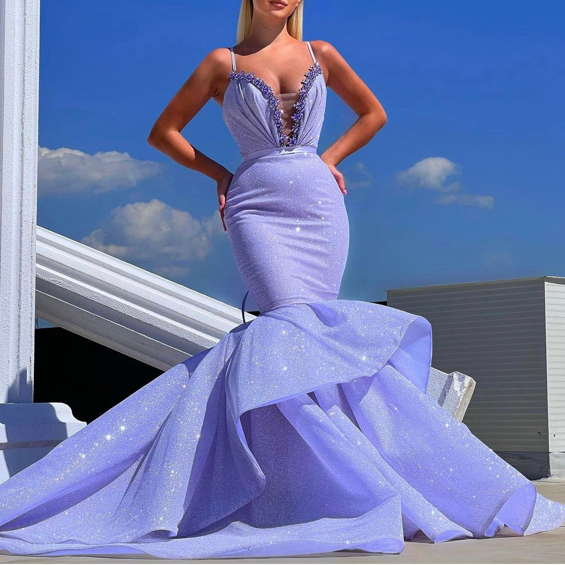 Sparkly Lilac Mermaid