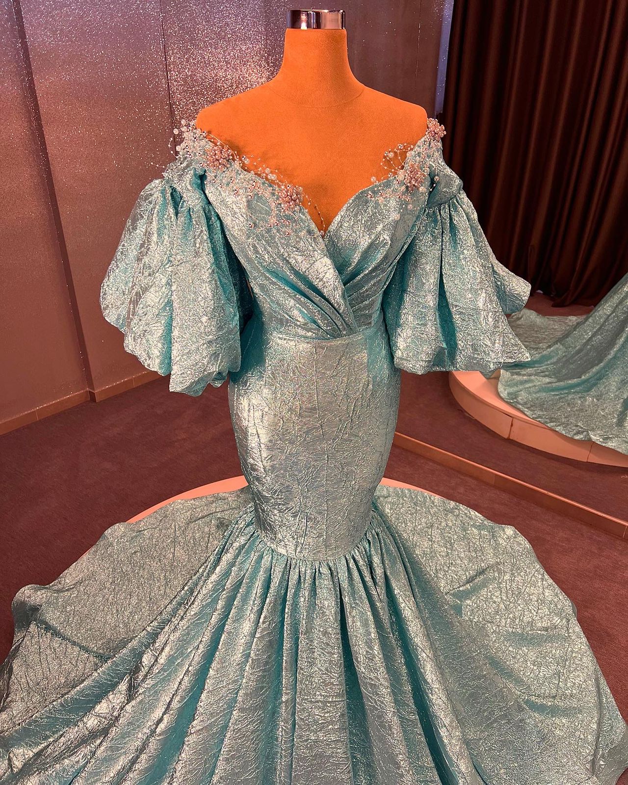 Frozen Mermaid Gown
