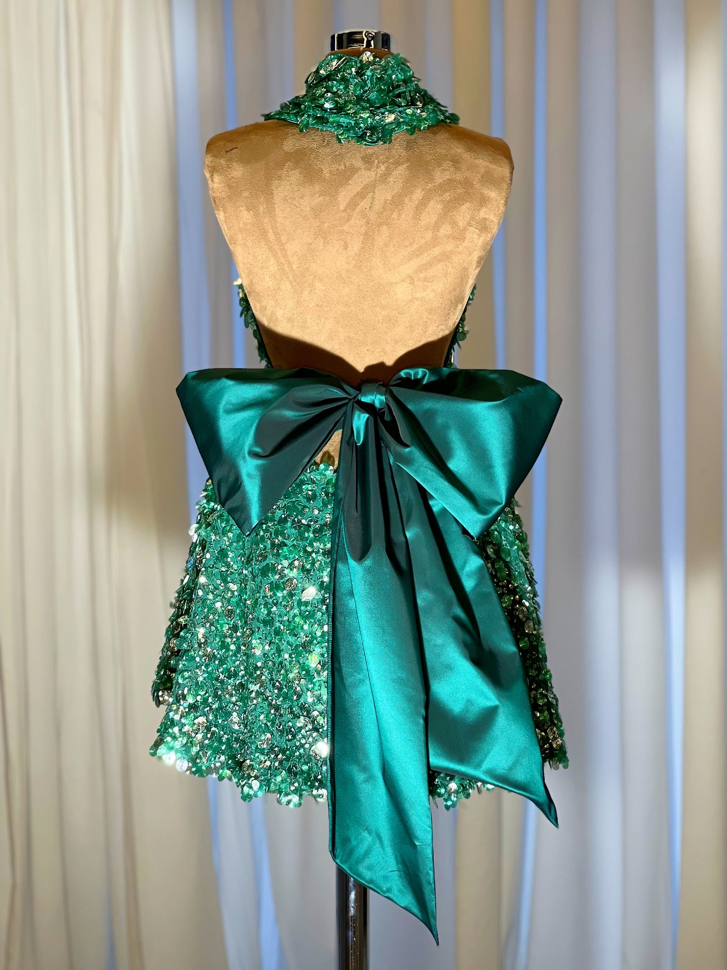 Emerald Green Sequin