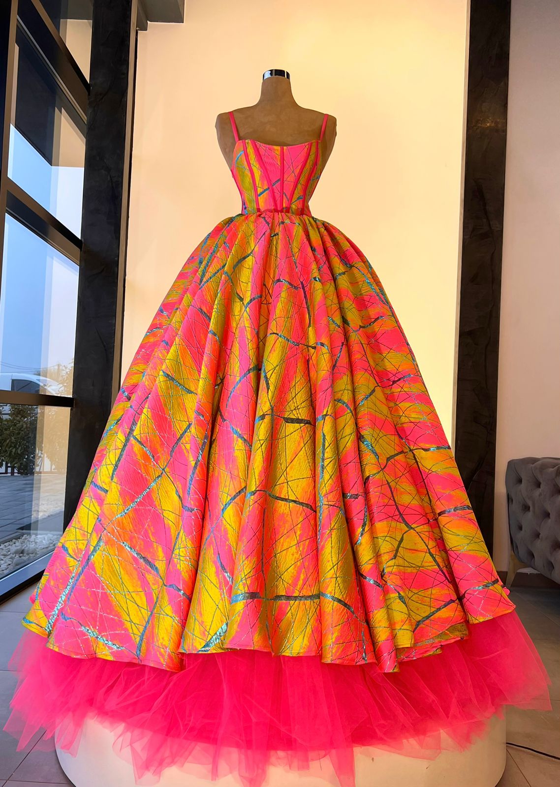 Painting Ball Gown