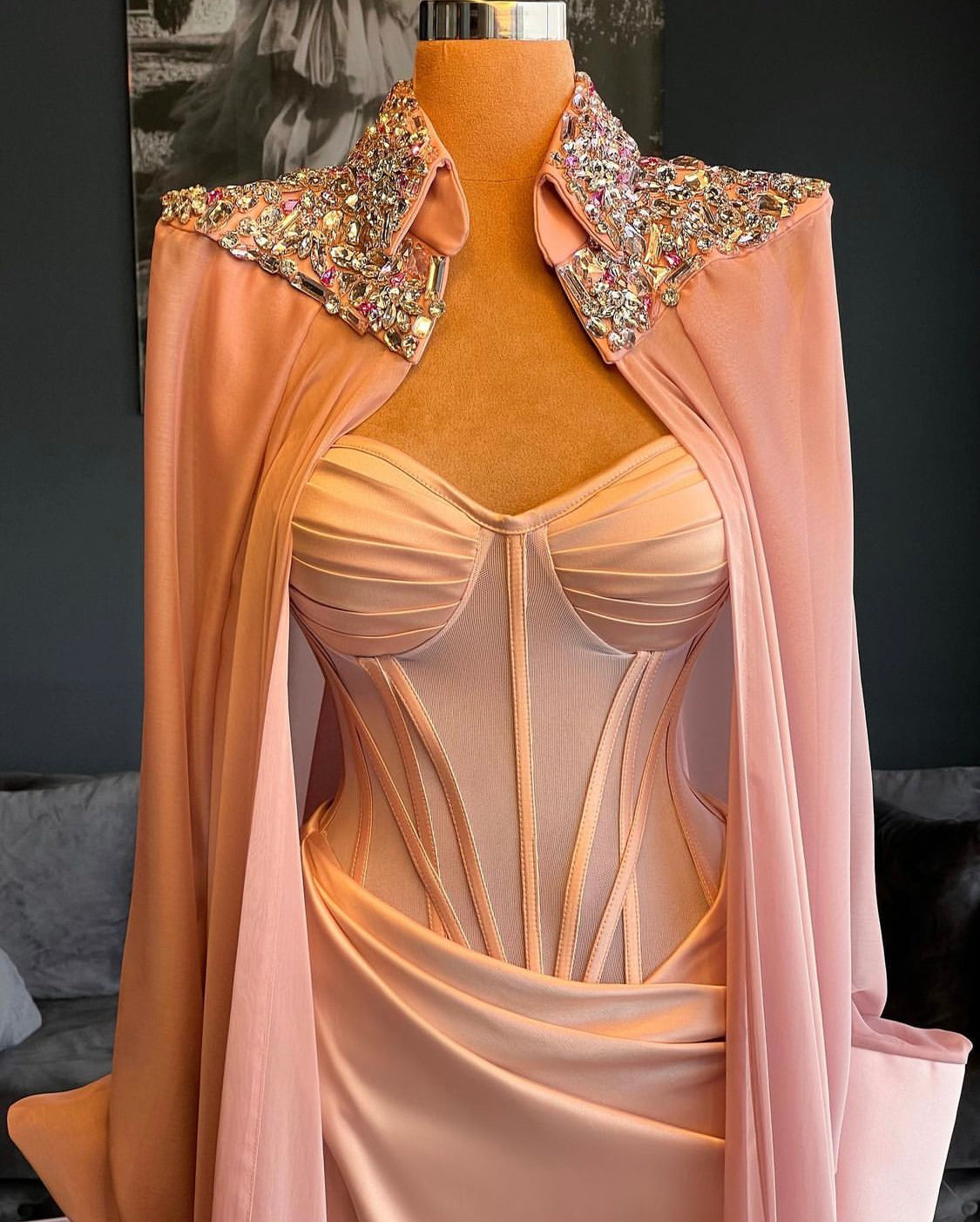 Nude Corset Set