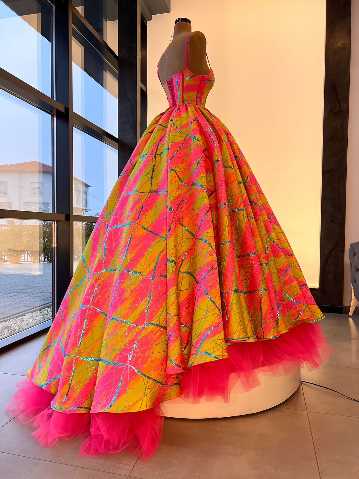 Painting Ball Gown