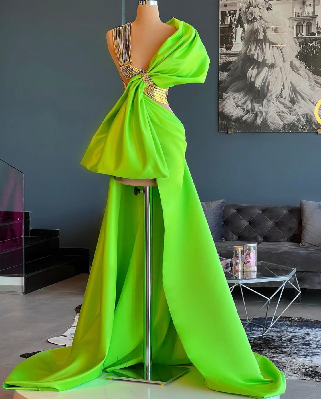 Green Bow Gold Details