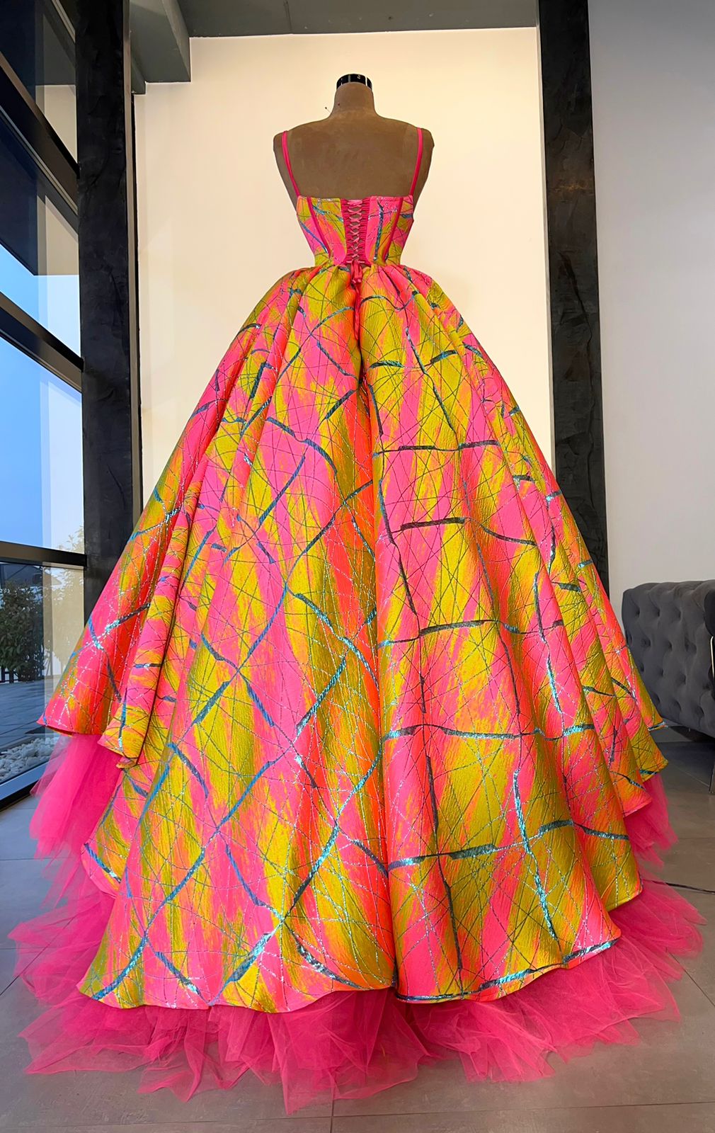 Painting Ball Gown