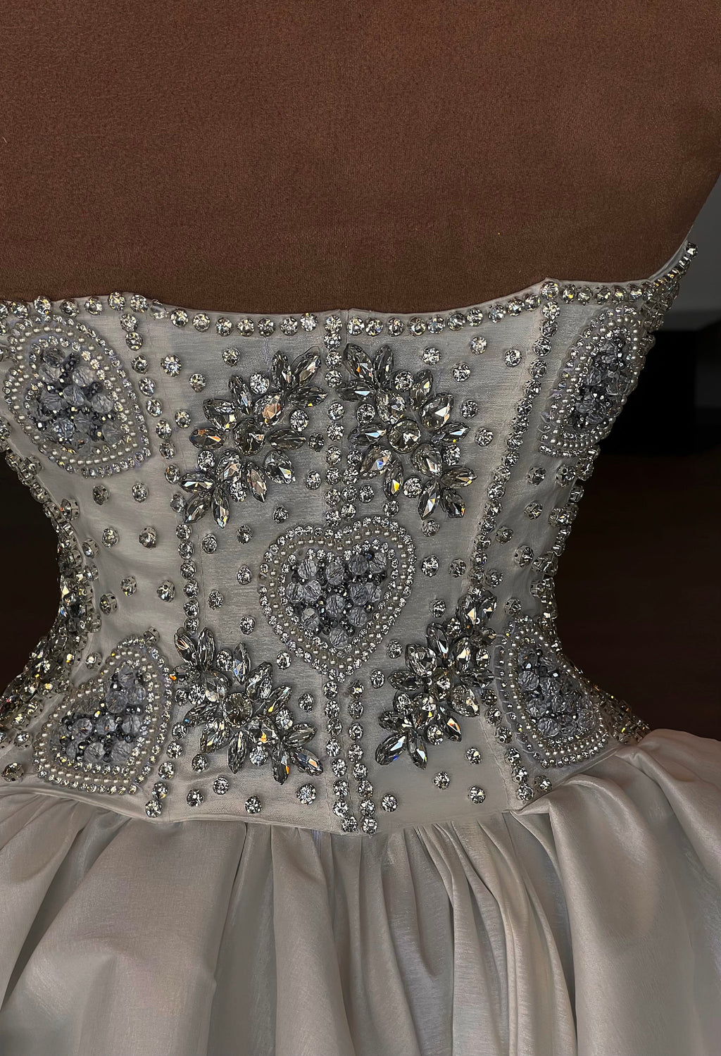 Crystals Corset Little Dress