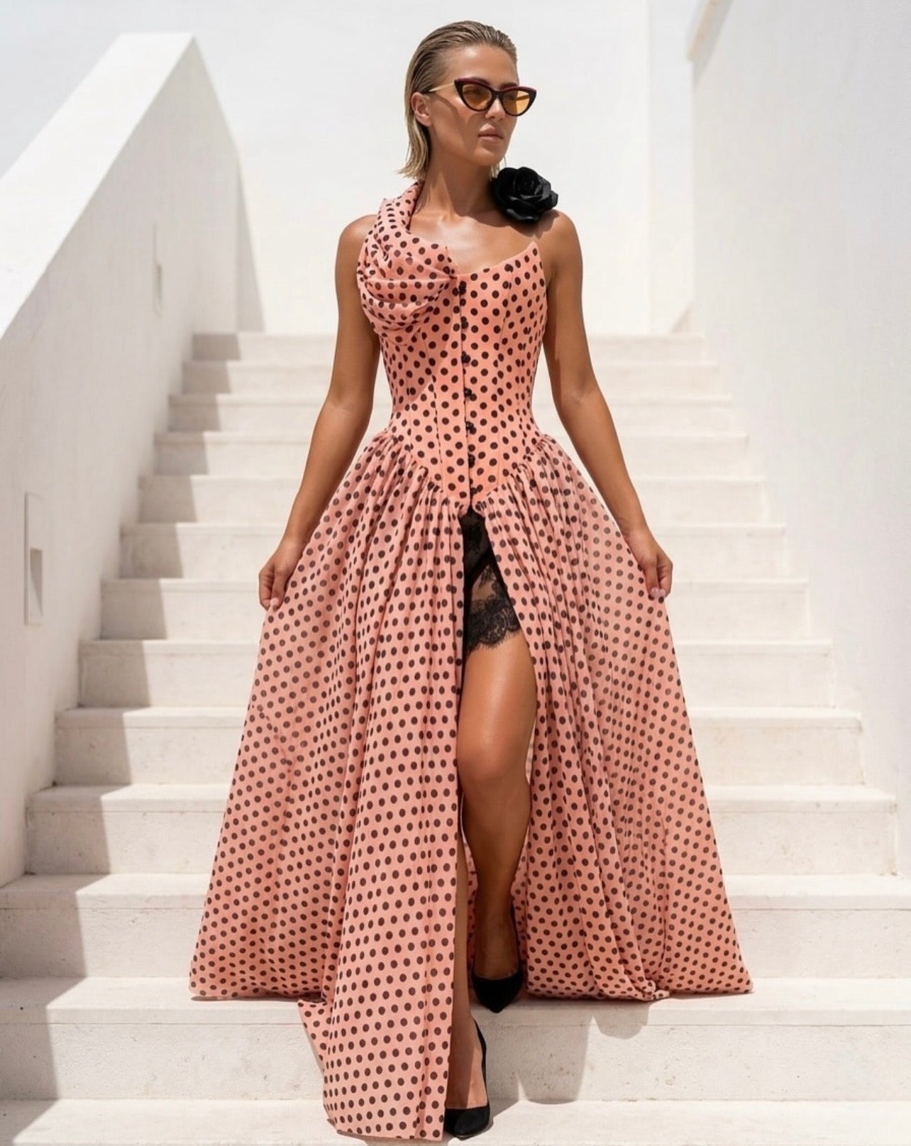 Polka Dot Elegant Dress