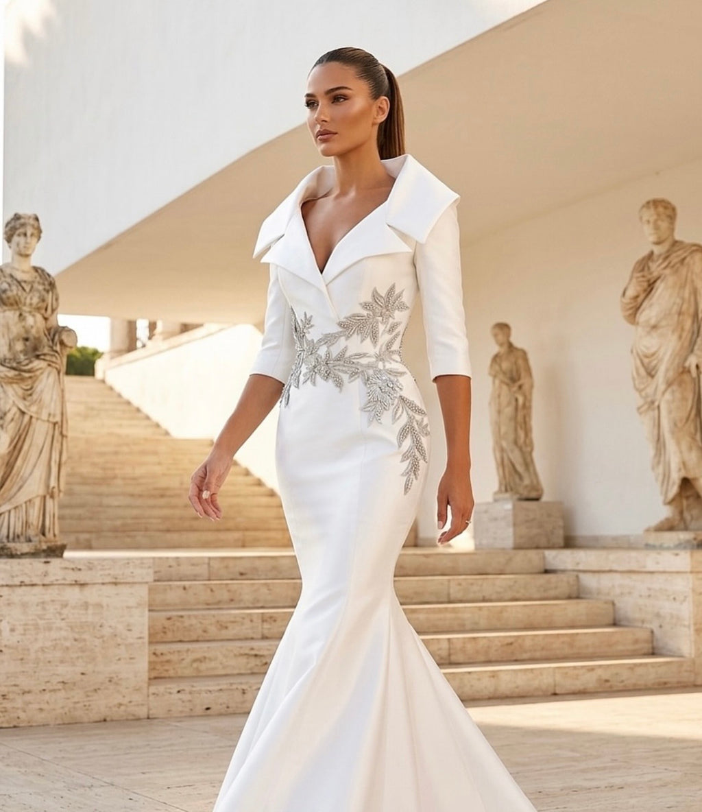Wedding Blazer Gown