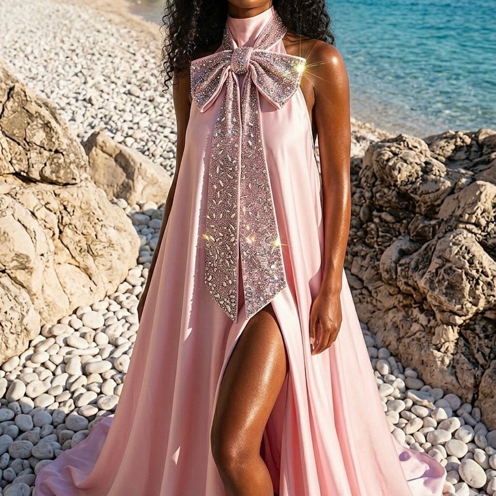 The Crystal Bow Gown