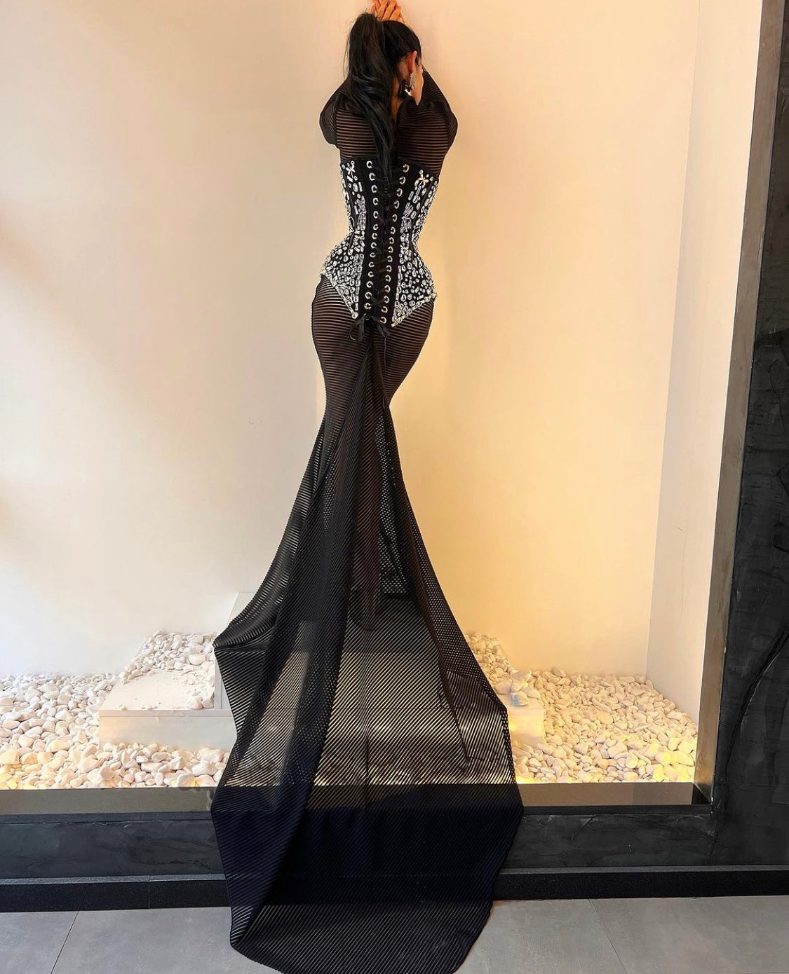 Crystal Corset & Lines Mermaid