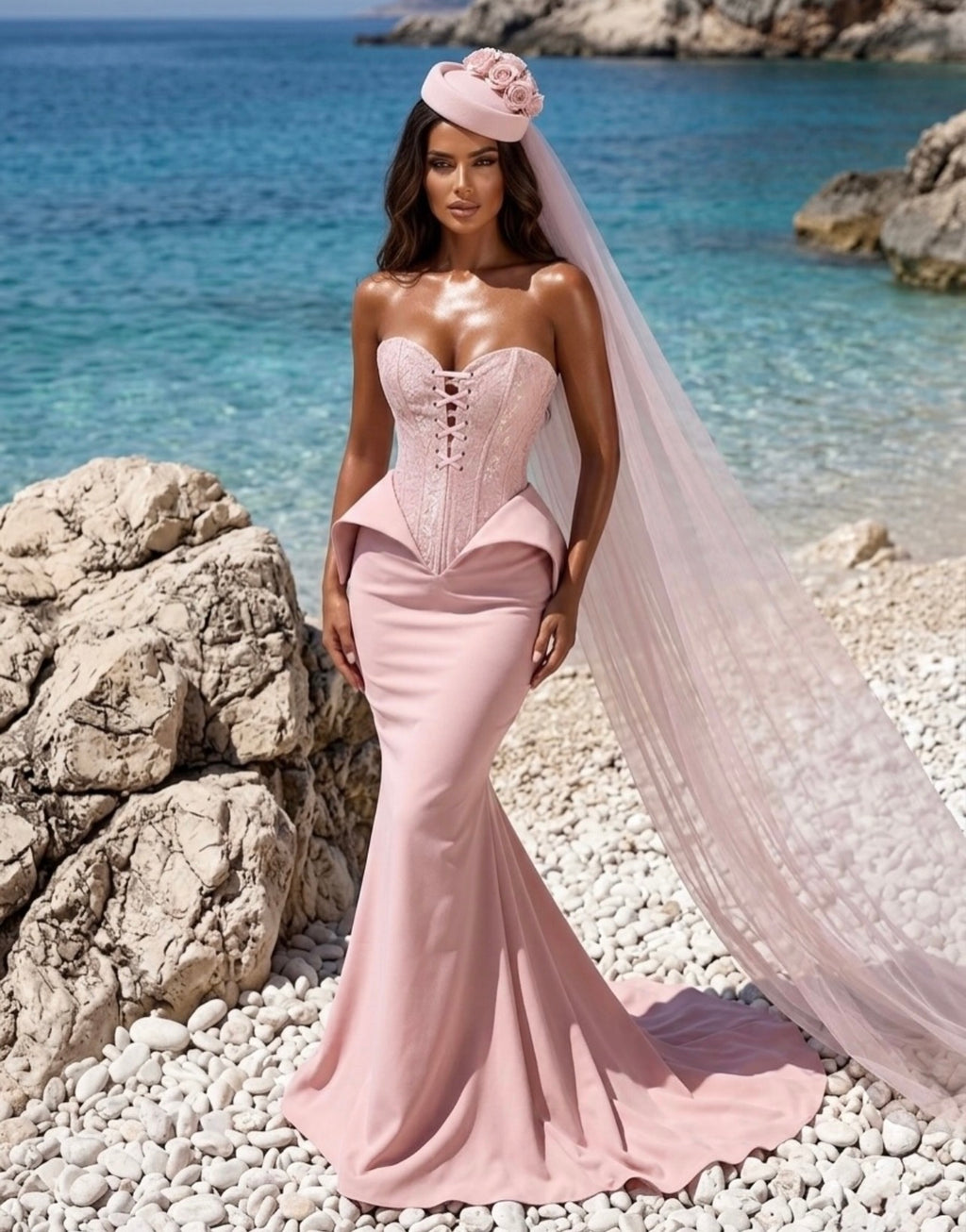 Rose Wedding Gown