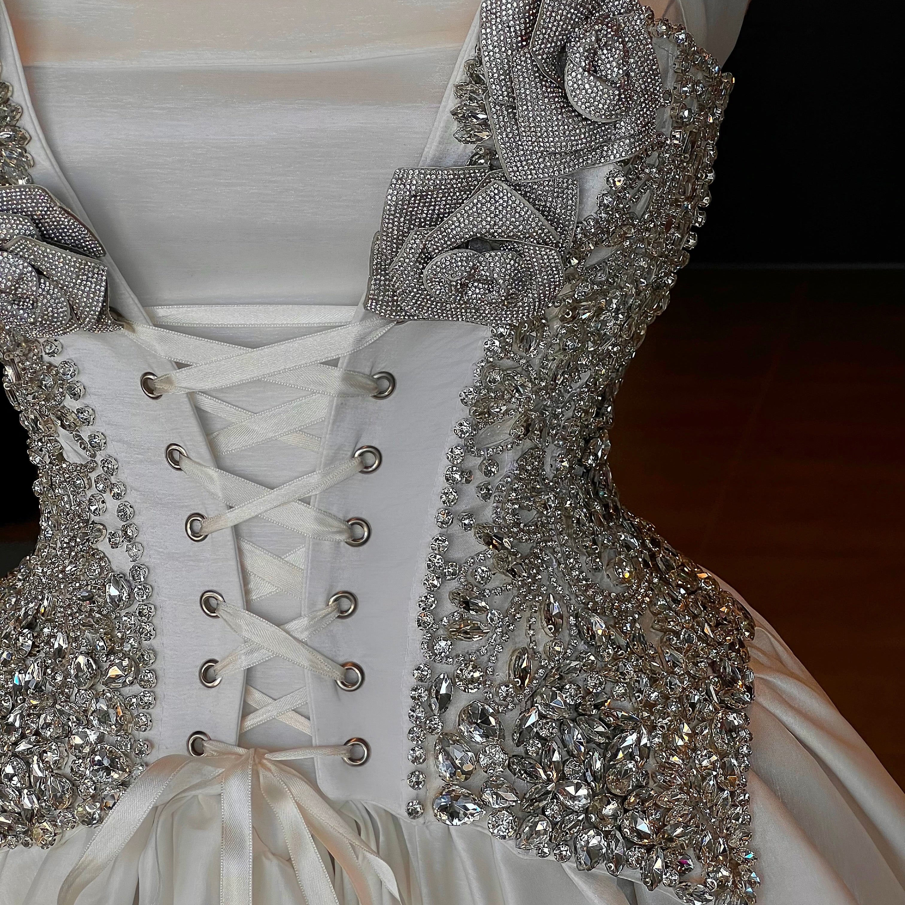 Crystals Corset Little Dress