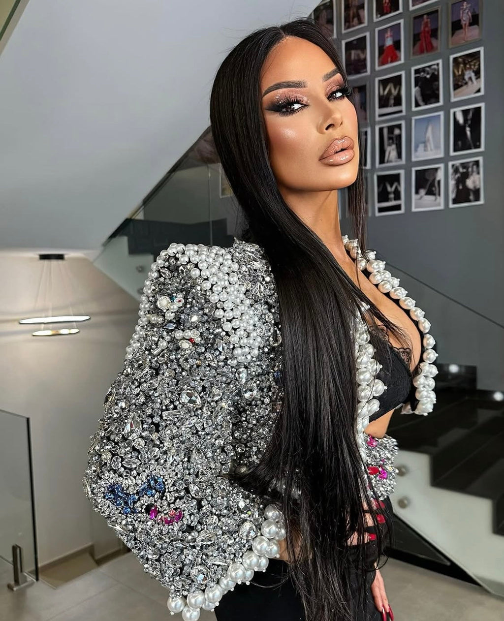 Crystals Embellished Bold Mermaid Set