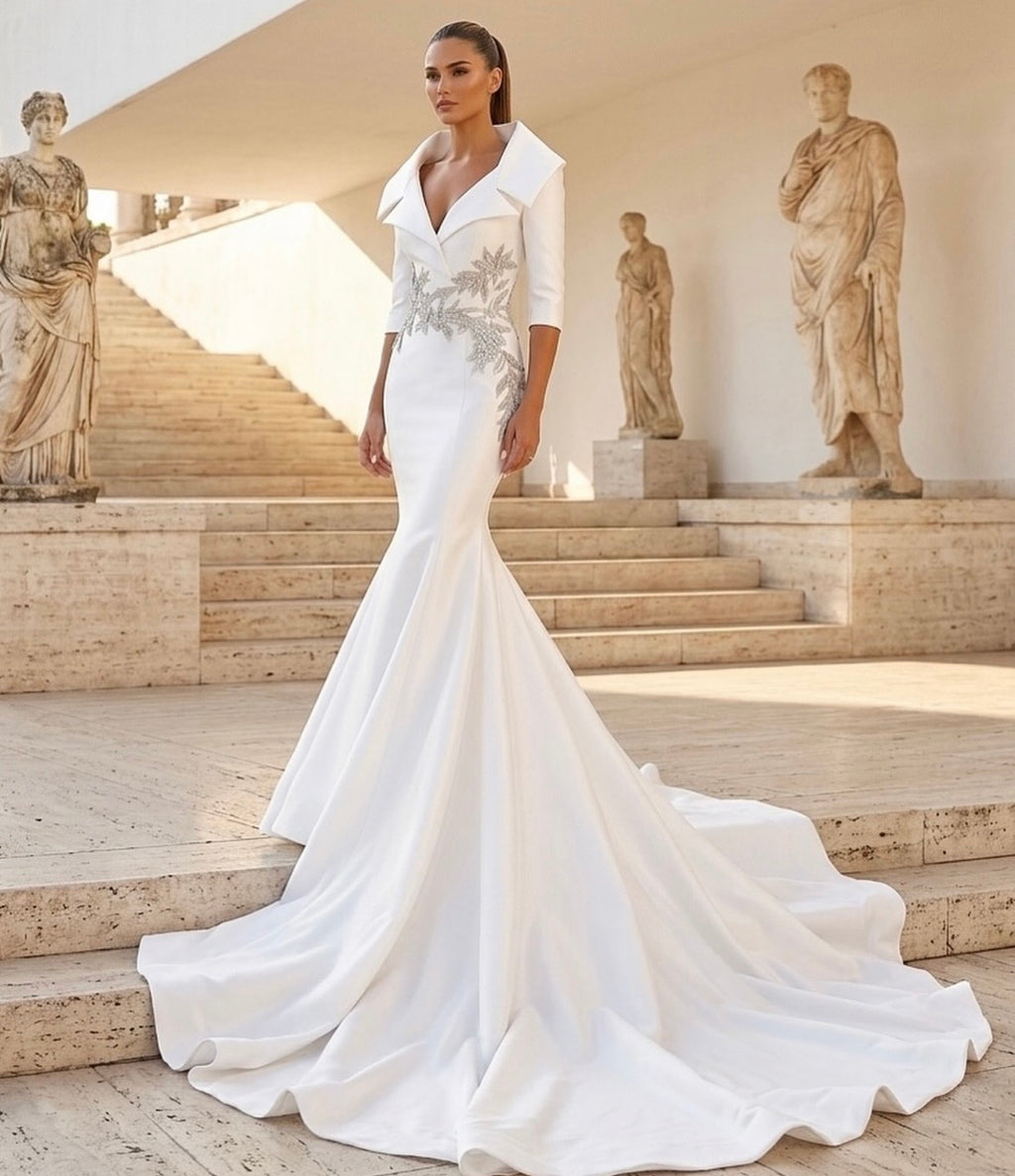 Wedding Blazer Gown