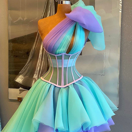 Corset Lilac & Mint Gown