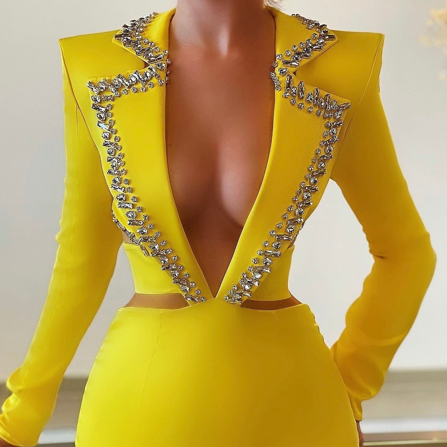 Yellow Mermaid Crystals Details