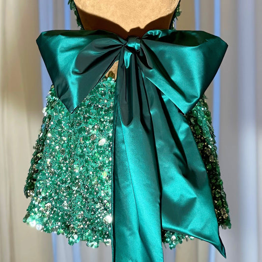 Emerald Green Sequin