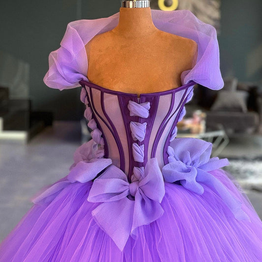 Lilac Princess Gown