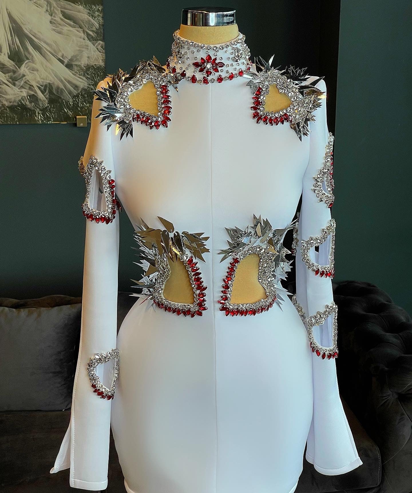 Love White Short Dress