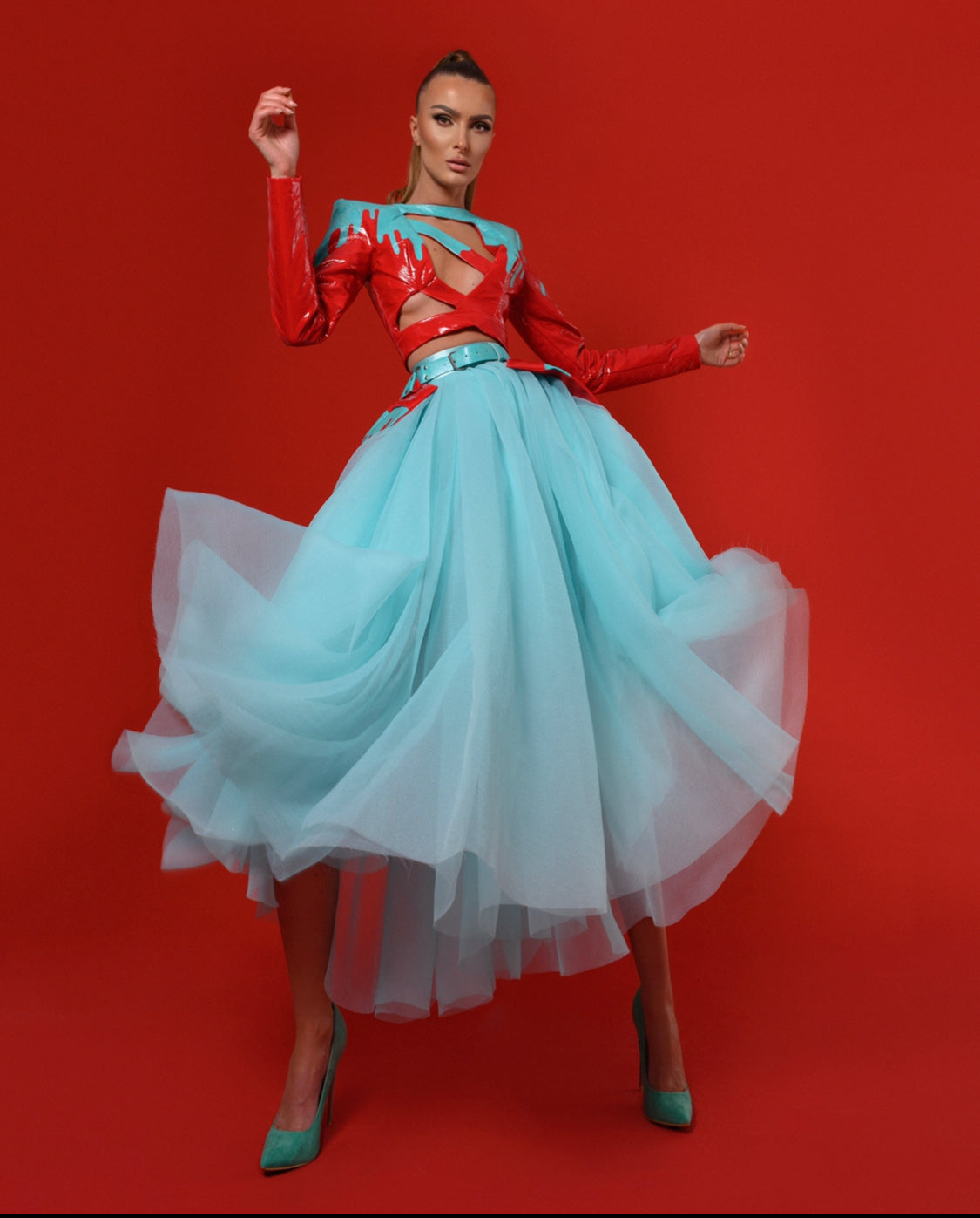 Mint & Red Sweet Set