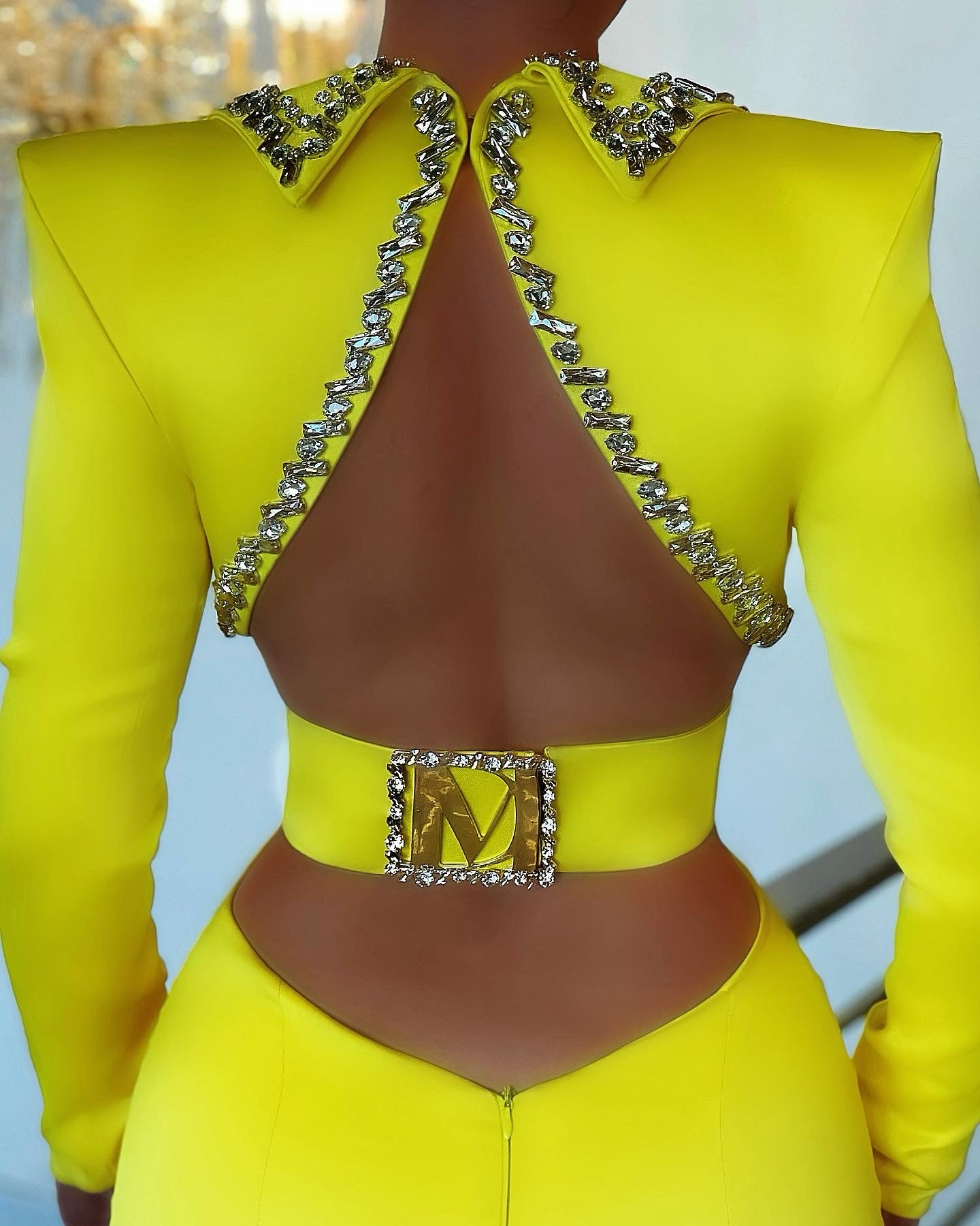 Yellow Mermaid Crystals Details