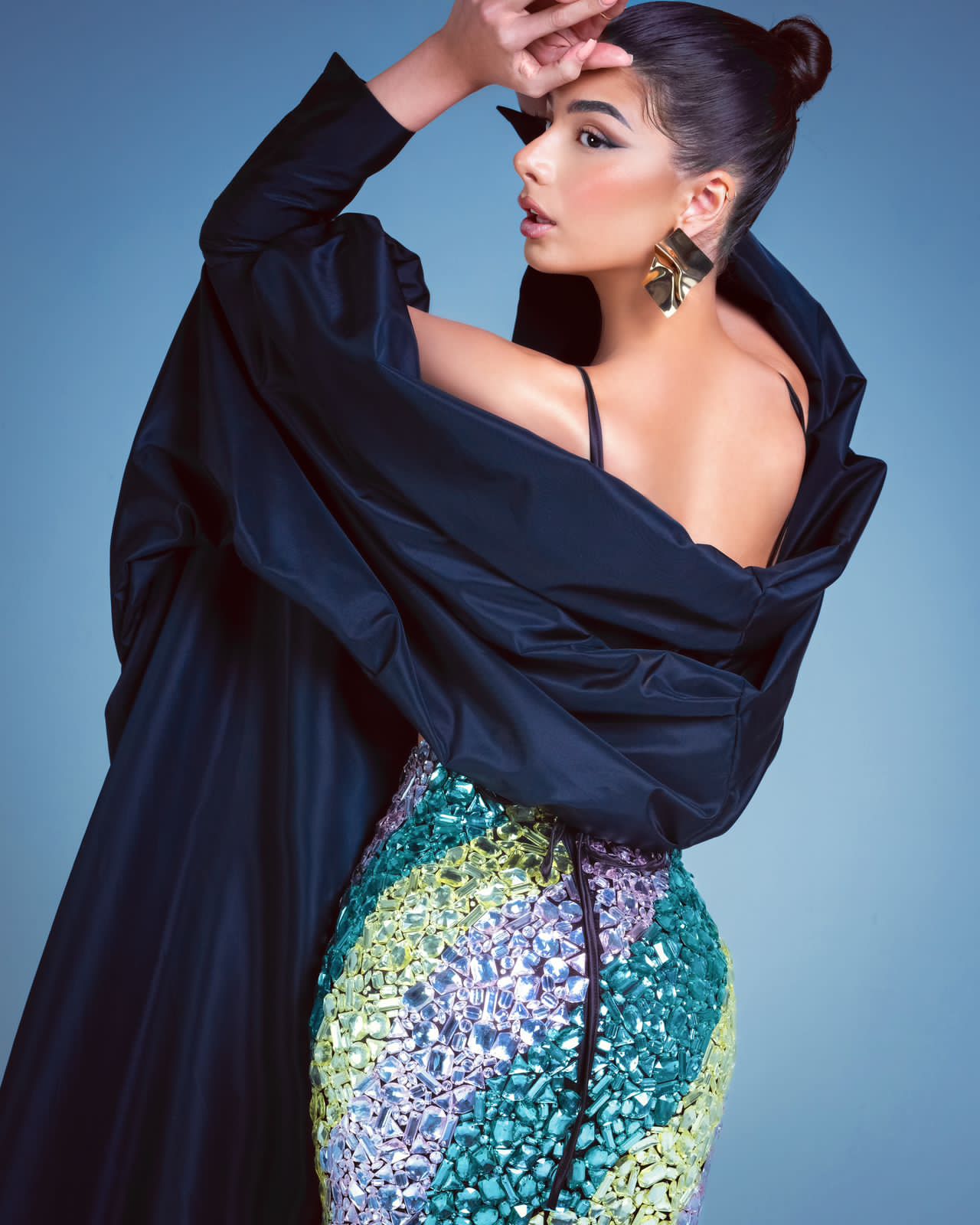 Colorful Crystal Elegant Set