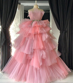 Pink Tulle Candy Dress – Dona Matoshi