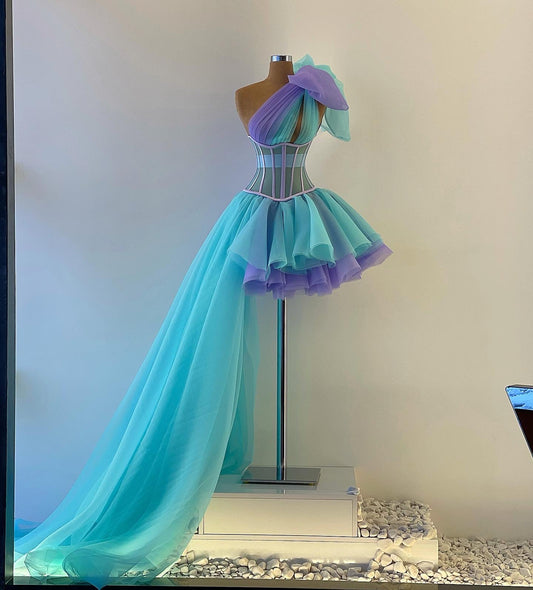Corset Lilac & Mint Gown
