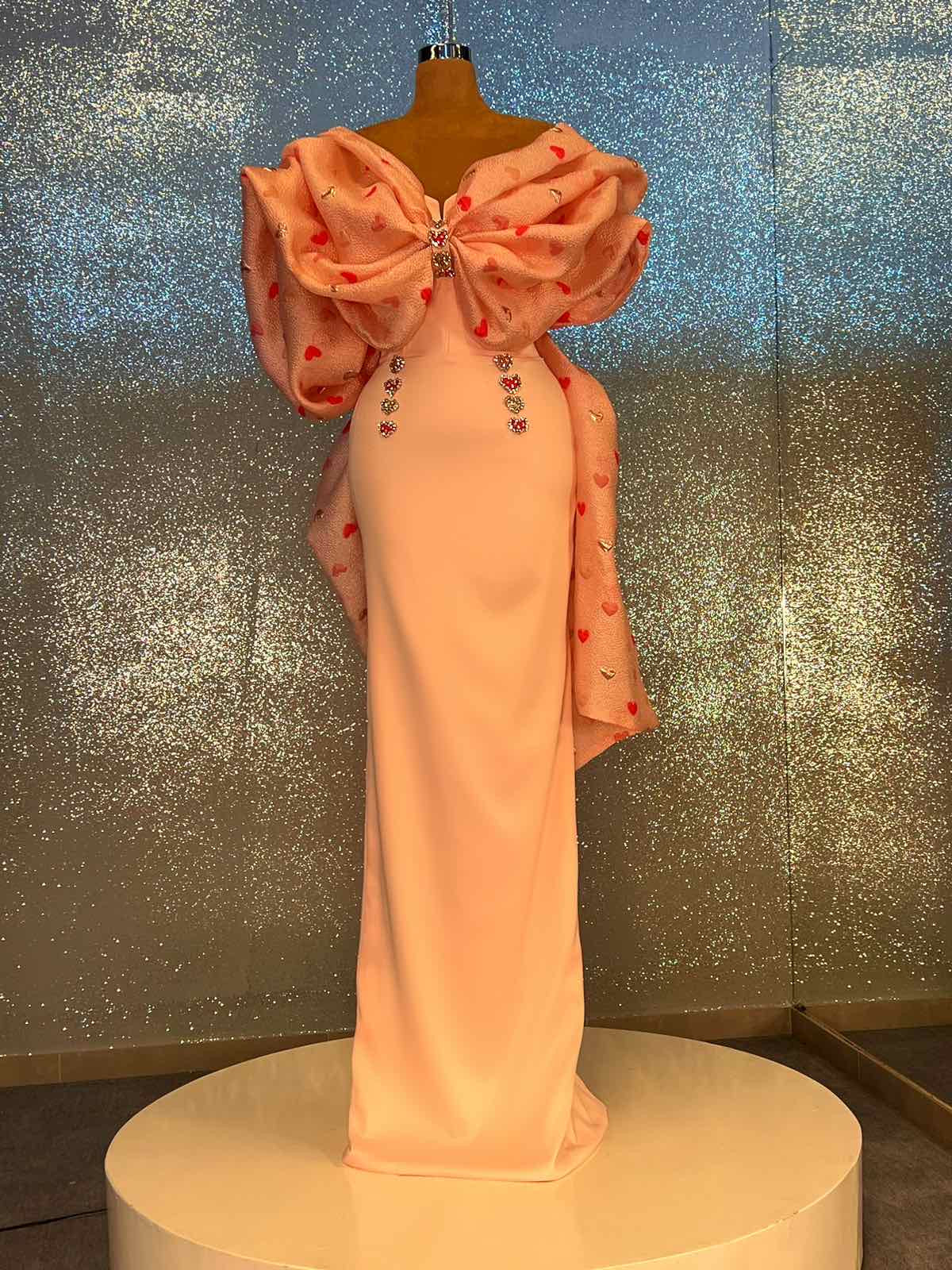 Pink Hearts Gown
