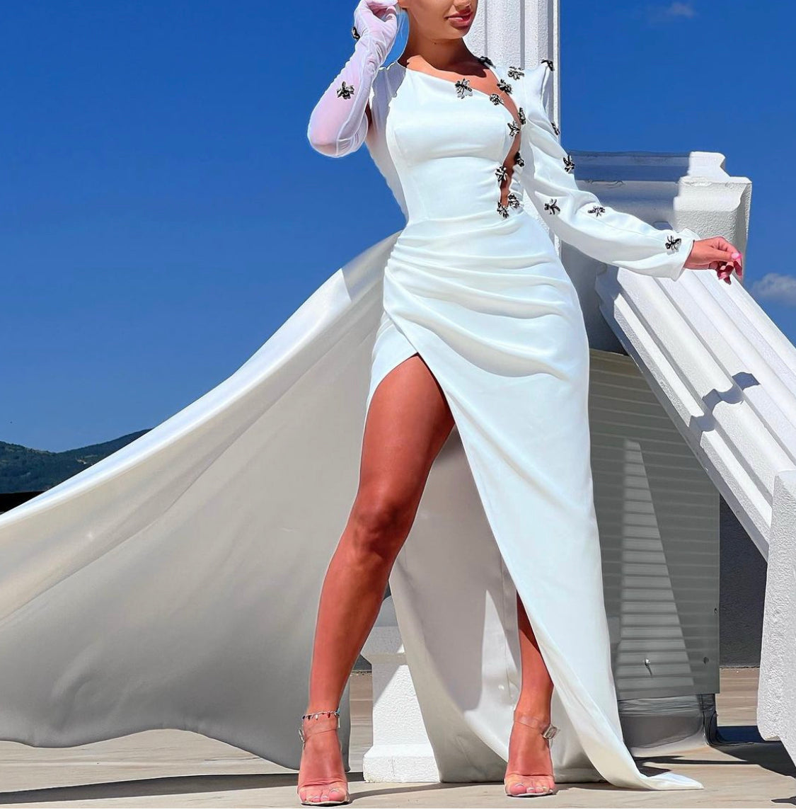 White DM Classic Gown