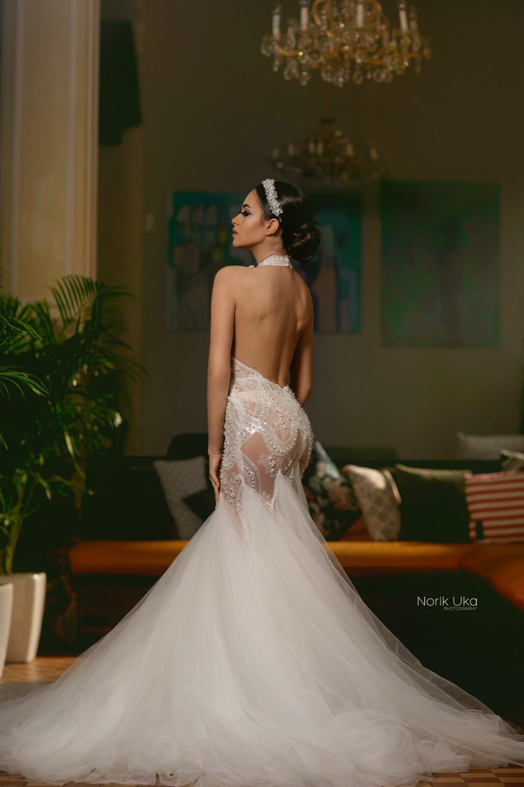 Mermaid Lace Wedding Dress Dona Matoshi